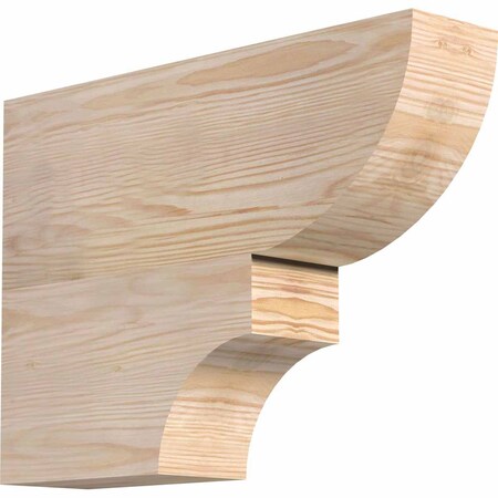 Ekena Millwork Ridgewood Smooth Rafter Tail, Douglas Fir, 3 1/2"W x 12"H x 16"L RFT04X12X16RID00SDF